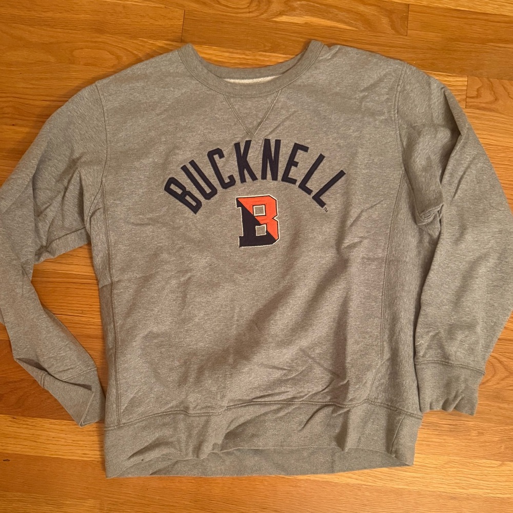 League Bucknell University Pullover Sweatshirt Cr… - image 1